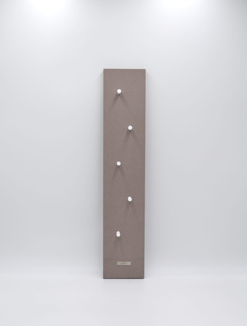 Schlüsselbrett grau/weiß key keeper Board