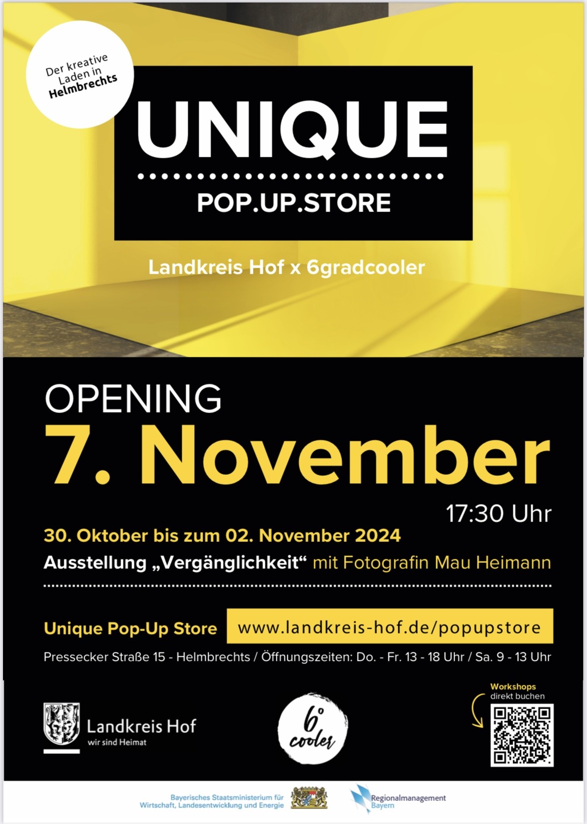 Pop-Up-Store Helmbrechts