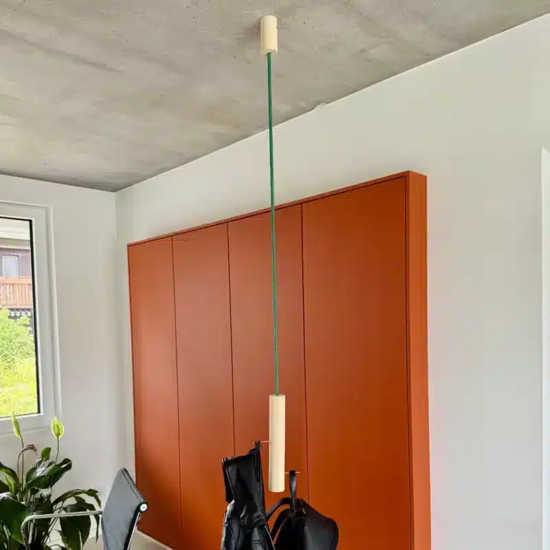 Seilgarderobe Ahorn Flat Flatterer im Raum