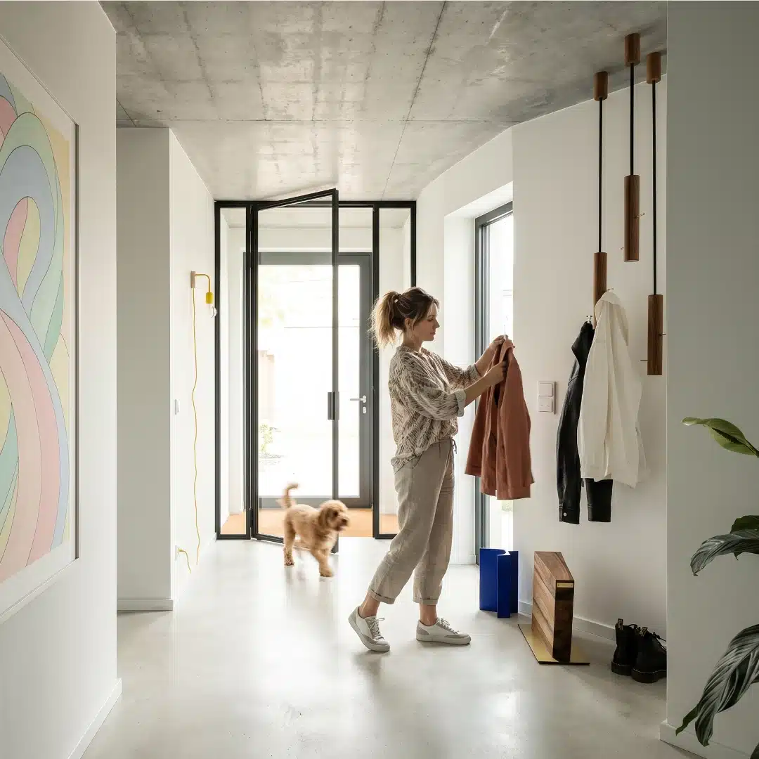 Seilgarderobe Flat Flatterer Flur
