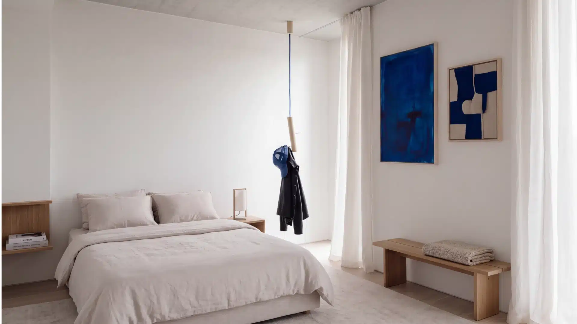 Seilgarderobe Flat Flatterer Ahorn Schlafzimmer FHD