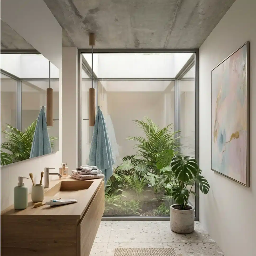 Seilgarderobe Flat Flatterer Badezimmer